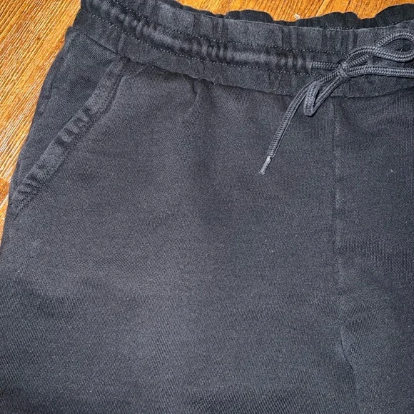 H&M Black Drawstring Cotton Shorts Size XL - Picture 11 of 13